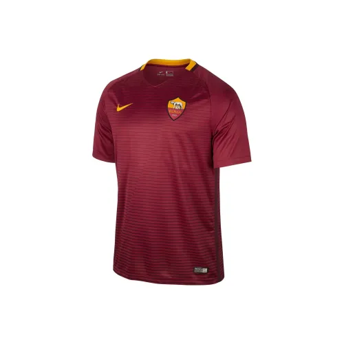 Nike Dri Fit Футбол Джерси Мужской Темно-Красный