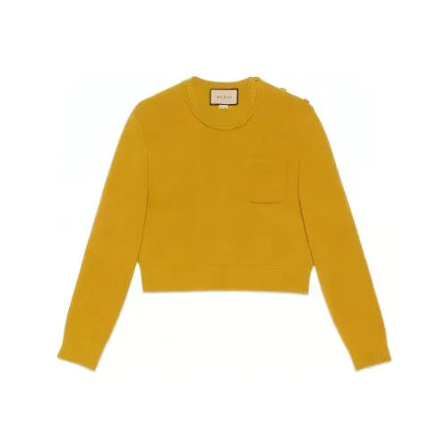 GUCCI FW22 Свитер Женский Желтый