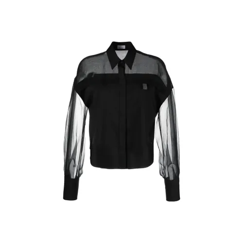 Brunello Cucinelli Черные Женские Рубашки