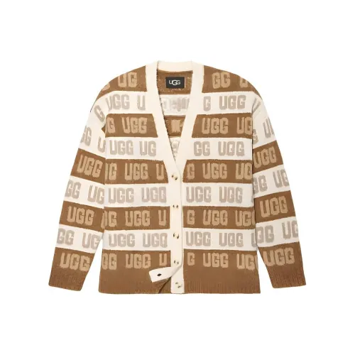 UGG Каштановый Женские Трикотаж