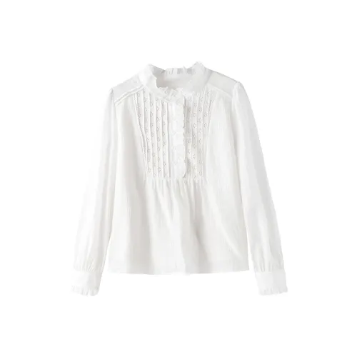 Miss Chipmunk Рубашка Женская Экрю