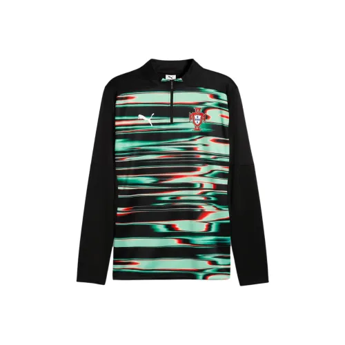 PUMA DRYCELL Футбол Джерси Мужской Черный Зеленый