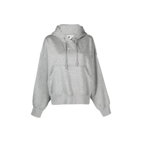 NIKE Серые Женские Свитшоты