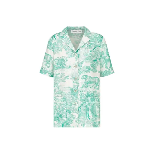 DIOR Зеленые Женские Рубашки