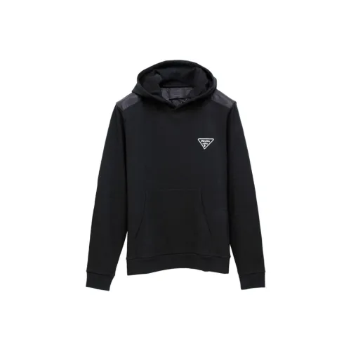 PRADA Мужские черные свитшоты