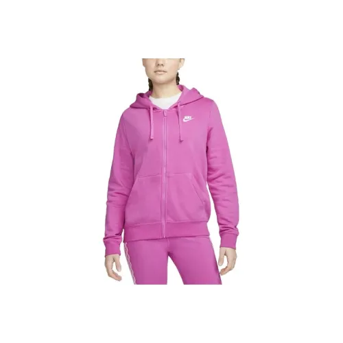 Nike Толстовка Женская Фуксия