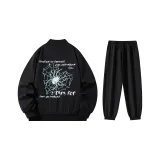 Комплект (черный топ+черные брюки)