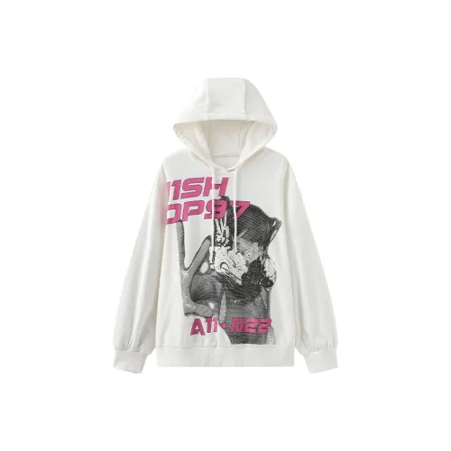 A11·N22 Белый Женские Свитшоты