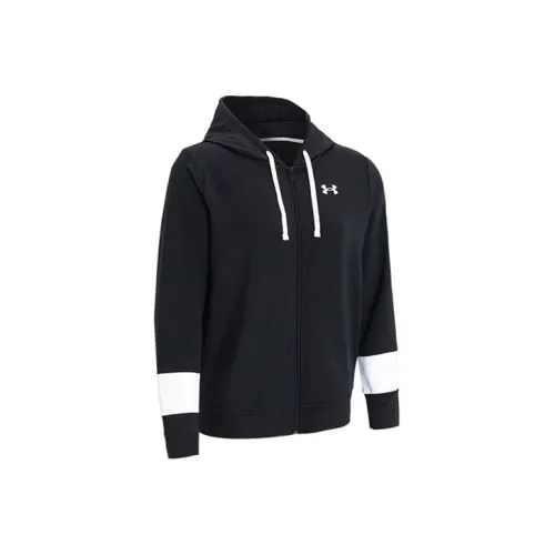 Under Armour Rival Женские Куртки Черного Цвета