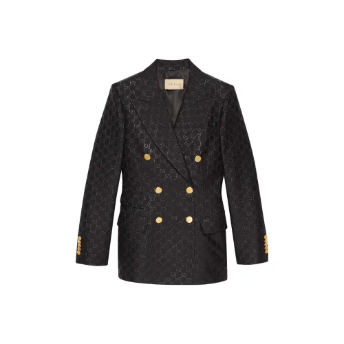 GUCCI SS24 Куртки и Пальто Женские Черные