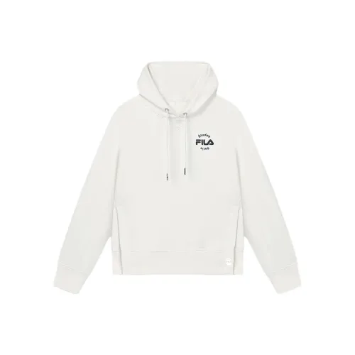 FILA x Études Кокосовый молочный белый Женские Свитшоты