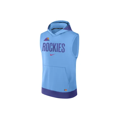 nike x MLB Colorado Rockies Dri-Fit Майка Мужская Серого цвета