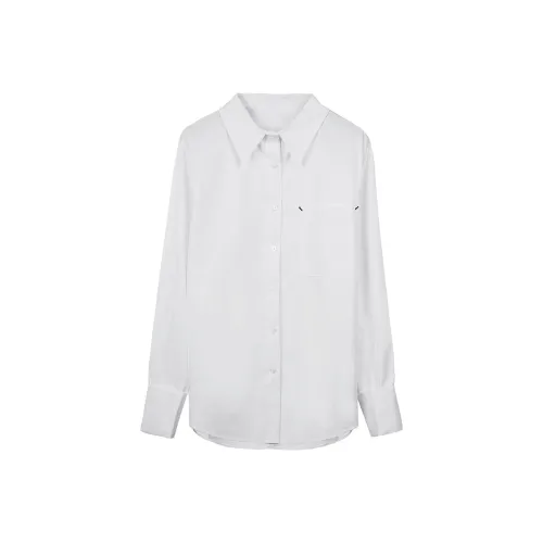 MIGU Белые Женские Рубашки