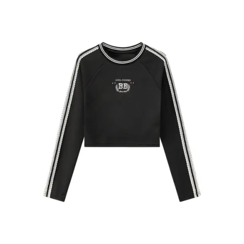 CHUU Длинный рукав Т-рубашка для многослойности Женская