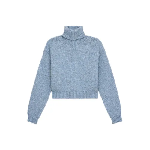 CELINE FW22 Свитер Женский Светло-Синий