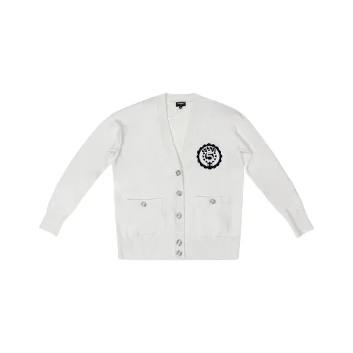 CHANEL FW22 Кашемир Свитер Женский Белый