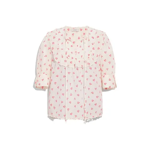 COACH Розовые Женские Рубашки