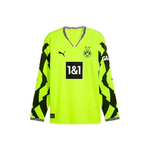 PUMA Borussia Dortmund Футбол Джерси Мужской Желтый