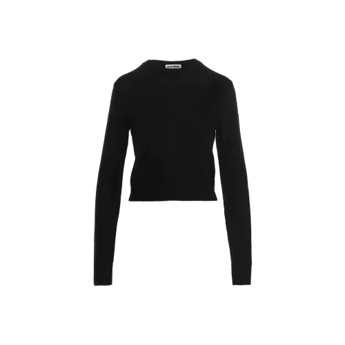 JIL SANDER Черный Женские Кашемировые Свитеры