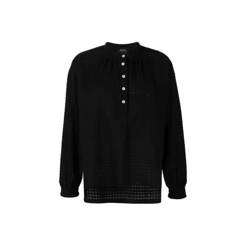 A.P.C Черные Женские Рубашки