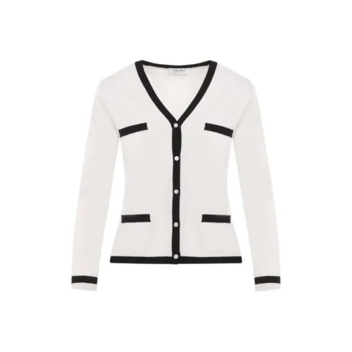 'S MAX MARA Трикотаж Женский Белый Черный