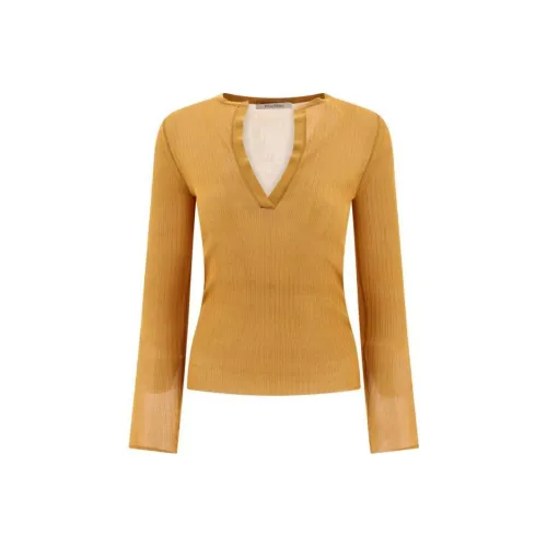 MaxMara T Рубашка Женская Светлый Умбра