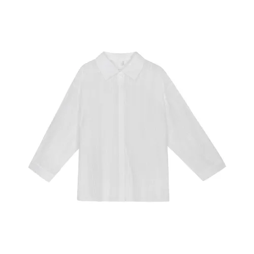 XINBANGBANG Рубашка Женская Белая