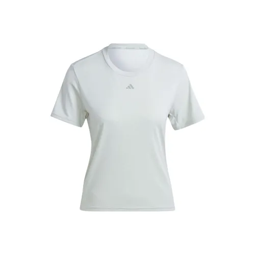 Adidas HIIT Серебристо-серые Женские Футболки