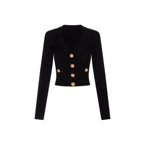 BALMAIN SS23 Трикотаж Женский Черный