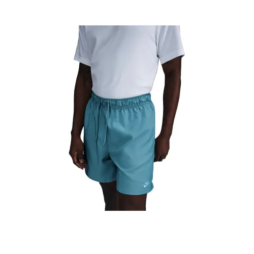 Nike Club Повседневные шорты Мужские Циановые 464