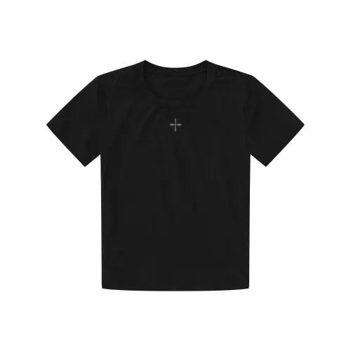 SMFK T-Shirt Женская Дикий Черный