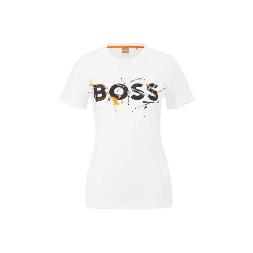 HUGO BOSS Белые Женские Футболки