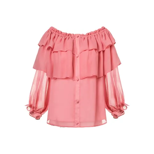 MeetMetro Розовые Женские Рубашки