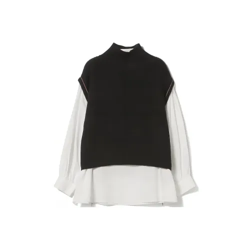 Beams Черные Женские Рубашки