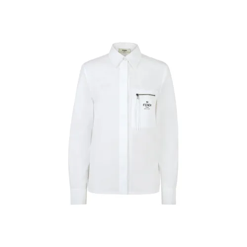 FENDI Белые Женские Рубашки