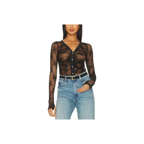 FREE PEOPLE Комбинезон Женский Черный