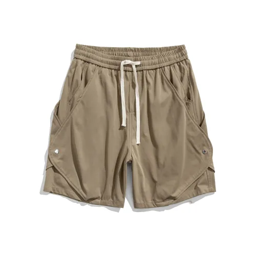 BOGEDIT Летние Повседневные Шорты Мужские Однотонные