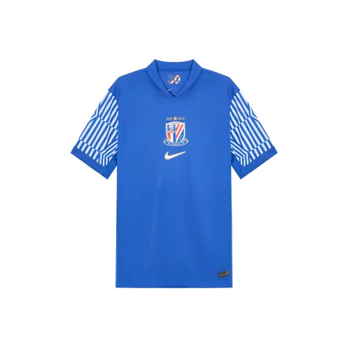 Nike Dri Fit Футбол Джерси Мужской Campus Королевский Синий