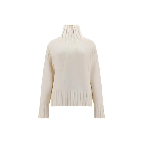 JIL SANDER Белый Женские Кашемировые Свитеры