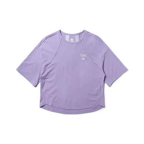 KAPPA T Рубашка Лето Женские Фиолетовый