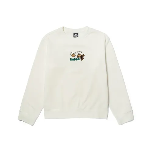 KAPPA Толстовка Женская Корейская Белая
