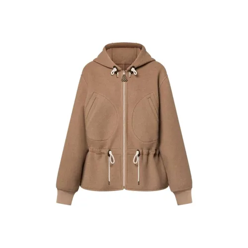 LOUIS VUITTON FW23 Куртки и пальто Женские Коричневый