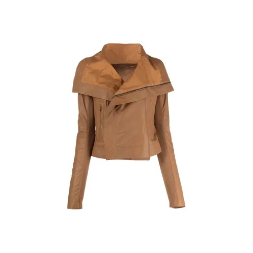 RICK OWENS Коричневые Женские Куртки