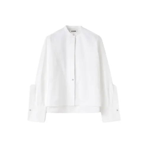 JIL SANDER SS24 Рубашка Женская Белая