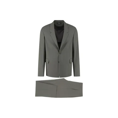 Zzegna Бизнес-костюм мужской темно-серый