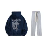 Set (Dark Blue Standard Edition + Gray Casual Pants)  
Комплект (Темно-синий Стандартный Выпуск + Серые Повседневные Штаны)