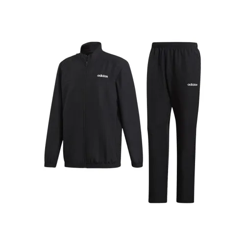 Adidas Повседневная Спортивная Одежда Мужская Черная