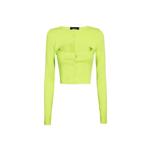 DSQUARED 2 T-рубашка женская зеленая