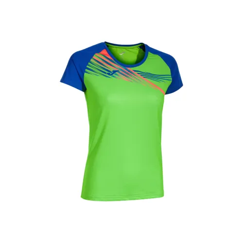 Joma T Shirt Женская Неоновый Зеленый