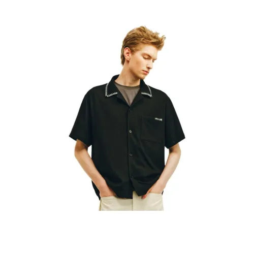 NONRADICAL Черная унисекс рубашка